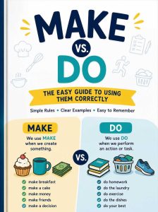 What is the difference between Make and Do